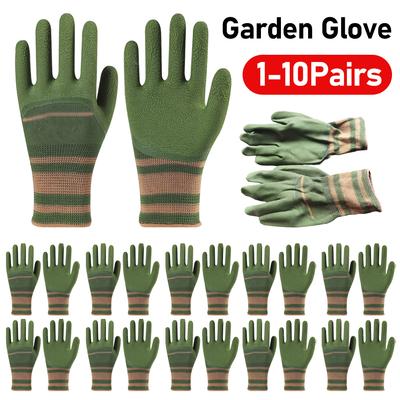 1-10 paar Professionele Werkbeschermende Handschoenen Voor Mannen/Vrouwen Tuin Snoeihandschoen Ademend Waterdicht Arbeidshandschoenen
