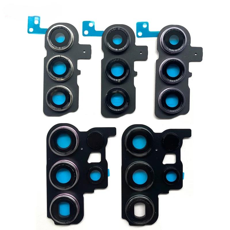 NEW Back Camera Glass Lens Cover with Frame Holder Replacement Part For Samsung S23 / S23 Plus / S23 Ultra