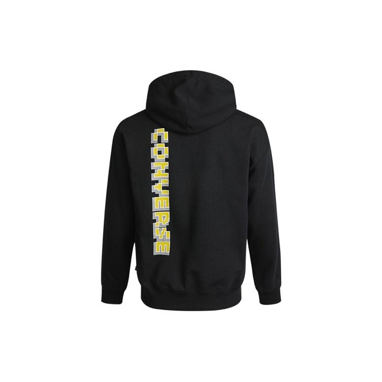 Converse Video Game Graphic Hoodie Asia Sizing 'Black' Men's 10022413-A01