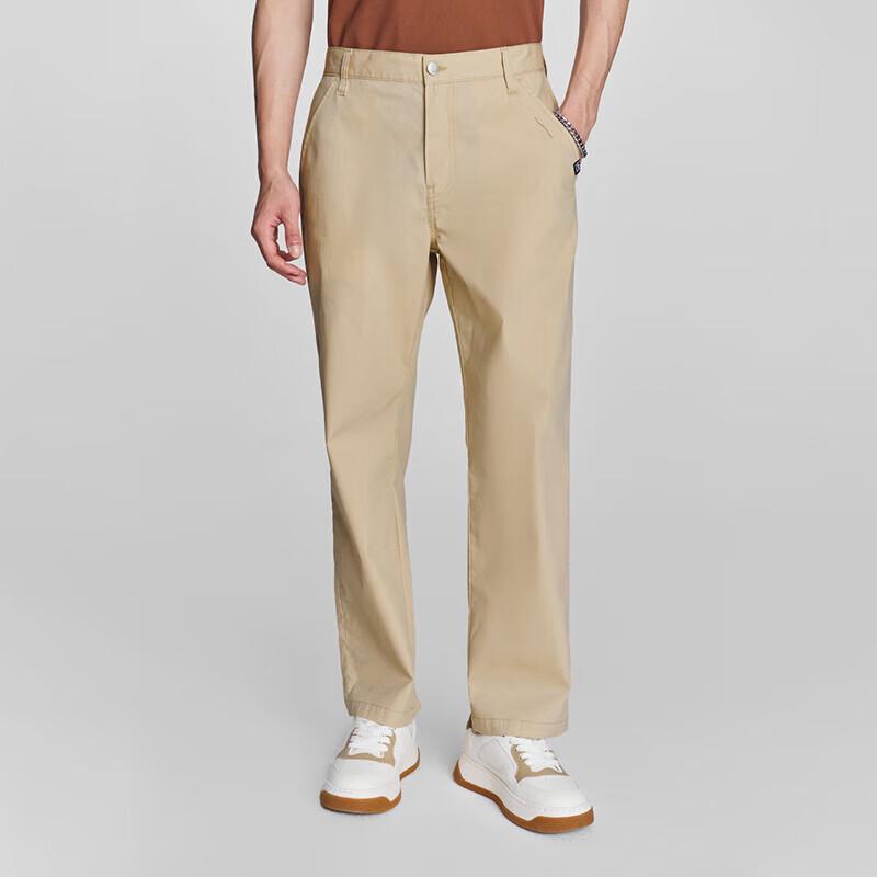 Lee Men's Lightweight Straight-Leg Casual Pants