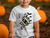 Mummy T-Shirt | Halloween Bats Spiderweb Graphic Tee (Toddler Sizing)