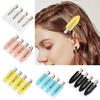 Girls Seamlessly Hair Clip Women Acetate Sheet No Bend Clip Duckbills Clip Hairpins Makeup Hair Styling Tool