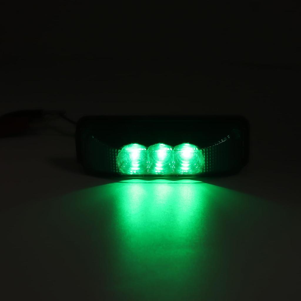 Ygmylandbb LED Truck Side Marker Lamp 24V 12V 3-LED Side