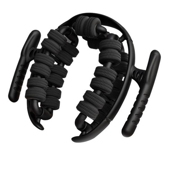 28 Rollers Leg Massage Anti-Cellulite Lymphatic Drainage Deep Tissue Therapy Thighs Arm Back Shoulder Calf Muscle Relaxation Massage Tool