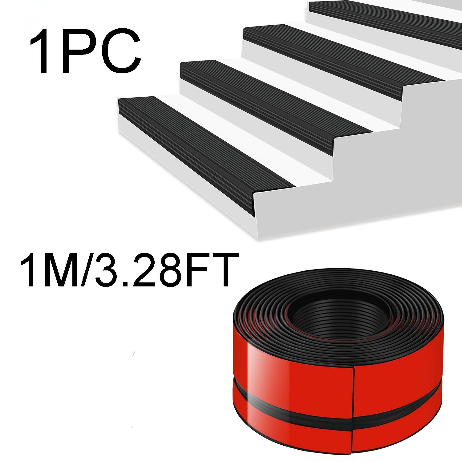 

3M Self-Adhesive PVC Stair Anti-Slip Strip | 1 Roll Stair Edge Protector, Waterproof, Wear-Resistant for Indoor & Outdoor Steps