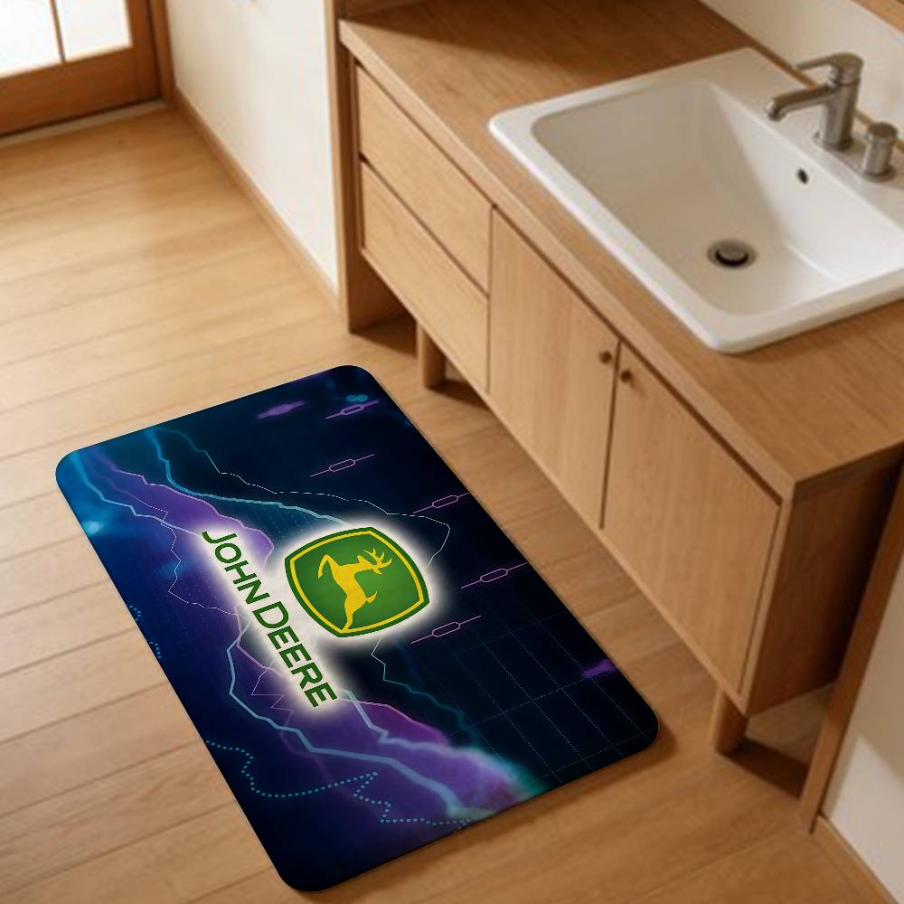 Klassiek Logo J-John D-Deere Keukenmat Kinderkamer Slaapkamer Decoratie Balkon Antislip Deurmat Woonkamer Alfombra