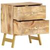 Nightstand 40 x 30 x 50 cm Solid Mango Wood