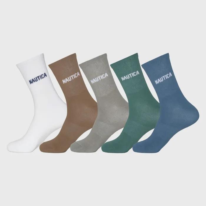 Nautica Signature Mittellange 5 Paar (2 Farben)