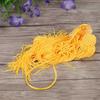 Chinese Martial Arts Kung Fu Taiji Sword Tassel Yellow Short Sword Tassel