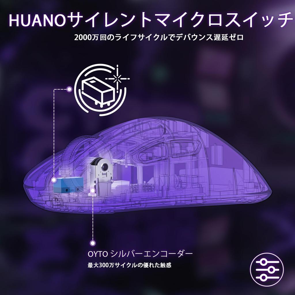 ZIYOULANG T700 Kabellose Gaming-Maus mit 3 und 10000 S203 Kabelgebunden Ergonomisch 500mAh Langlebig HUANO Hoch Ideal für Büroarbeit und FPS Wert für Perfekt