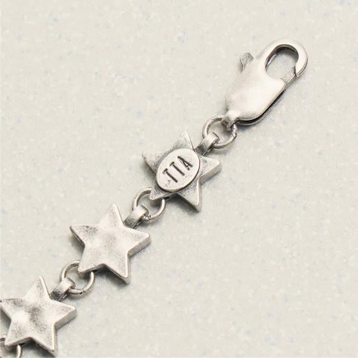 Tata Star Link Bracelet Silver Burnish