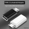 4/8 Stück USB-C-Buchsen-Adapter-Set USB-A auf USB-C Micro-USB auf Typ-C-Konverter für Autoladegerät Laptop Telefon