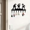 Gentleman Frog Key Holder Metal Wall Mount Home Entryway Kitchen Decor