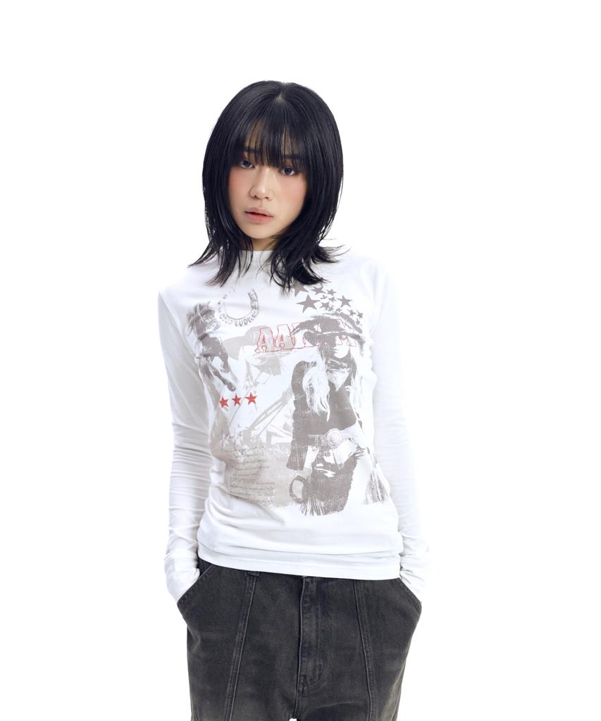 AAKAM Western Muse Long Sleeve (White)