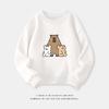 Cartoon Capybara Round Neck Sweatshirt for Boys and Girls - Spring/Autumn Long-Sleeve Shirt