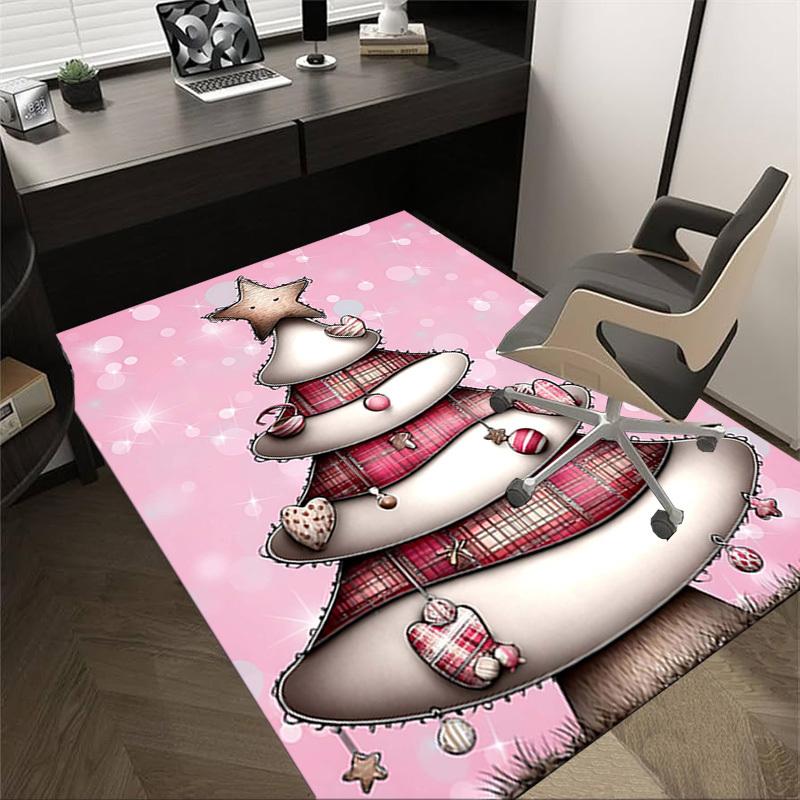1PC Christmas tree Extra Large Non Slip Floor carpet, Office, family, Studio   Large Area Rug Indoor Rugs, Bold Statement Piece