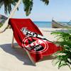 Asciugamano da Spiaggia con Stampa FC KÖLN, Asciugamano Grande Morbido Asciugatura Rapida per Spiaggia Campeggio Nuoto