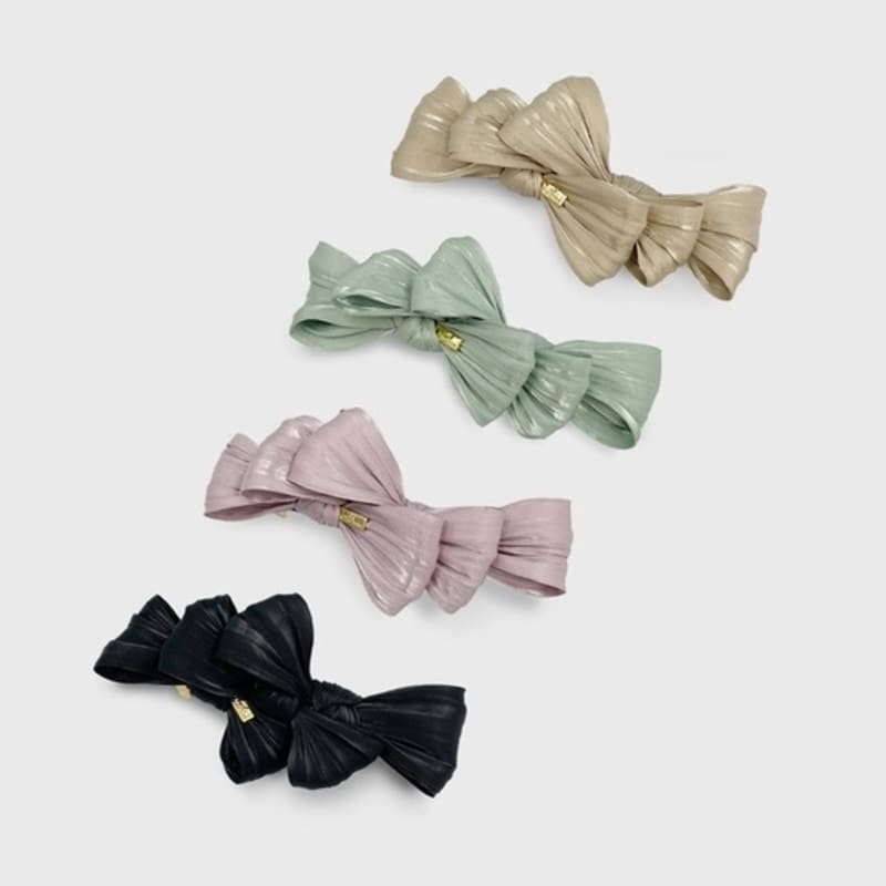 Jean Paul Clarisse Peony Ribbon Auto Pin JP-24-418AB