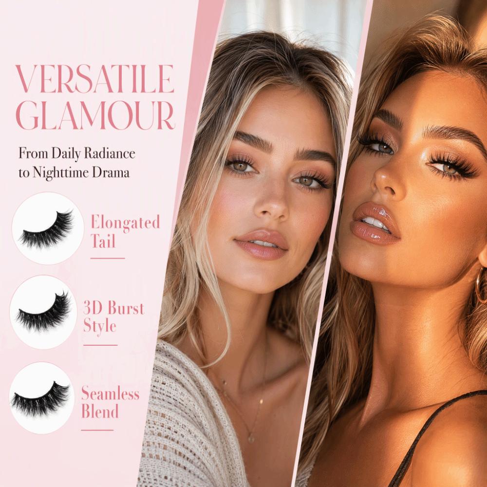 Delicate 21 Pairs Volume Strip Lashes Stage Dramatic False Eyelashes Party & Festival Makeup
