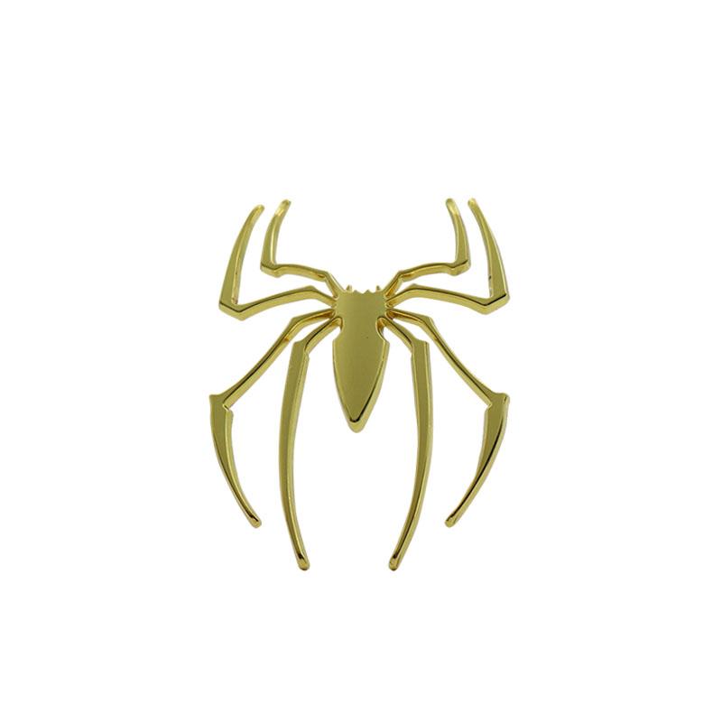 3D Car Styling Spider Shape for Motorcycle Car Fender Side Trunk Nameplate Decal Emblem Badge Sticker