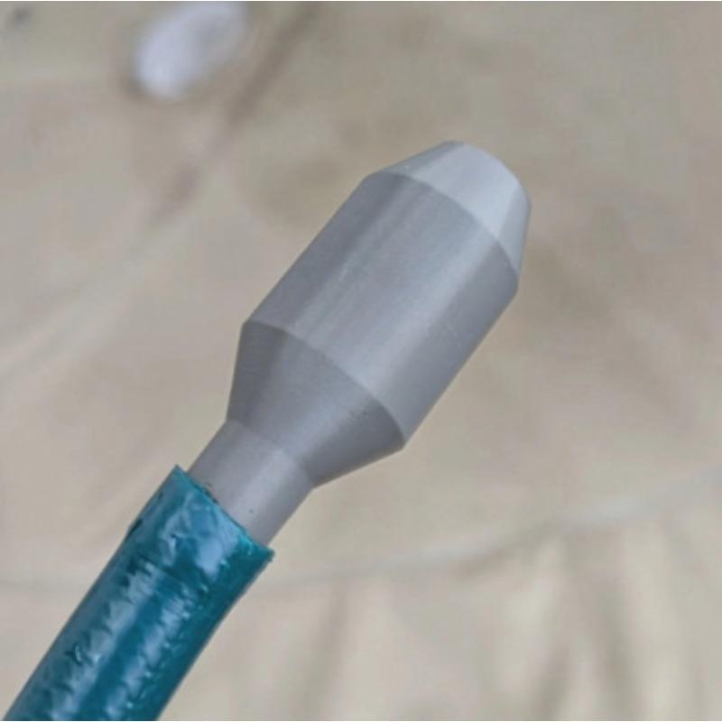 The Garden Hose with The Oscillating Suction Tube Has Low Flow Resistance.