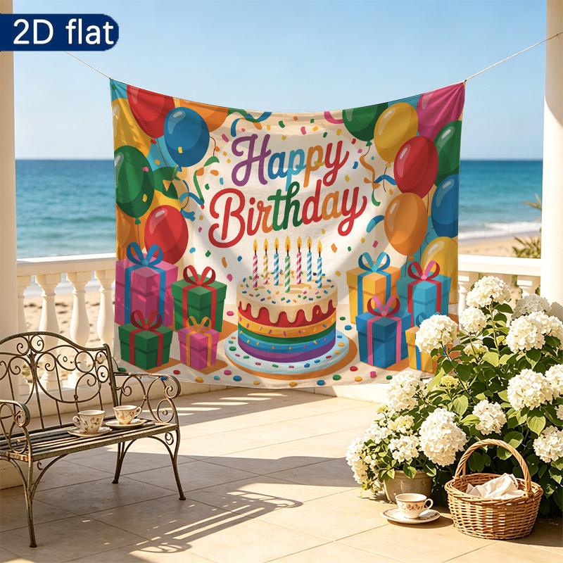 Butterfly Photo Backdrop 1pc - Party Supplies