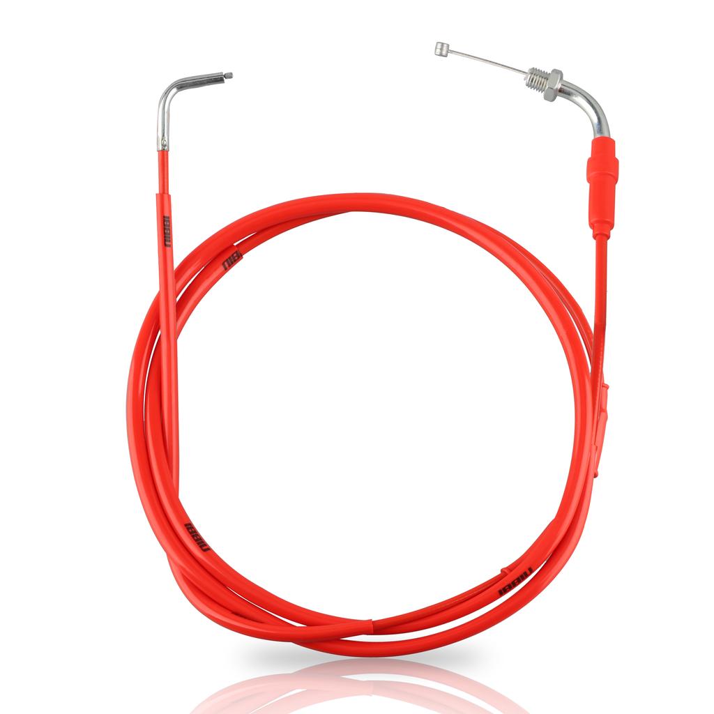 NIBBI Throttle Cable 180cm Universal Motorcycle Accelerator Gas Throttle Carburetor Choke Cable for GY6 Engine Scooter Pitbike