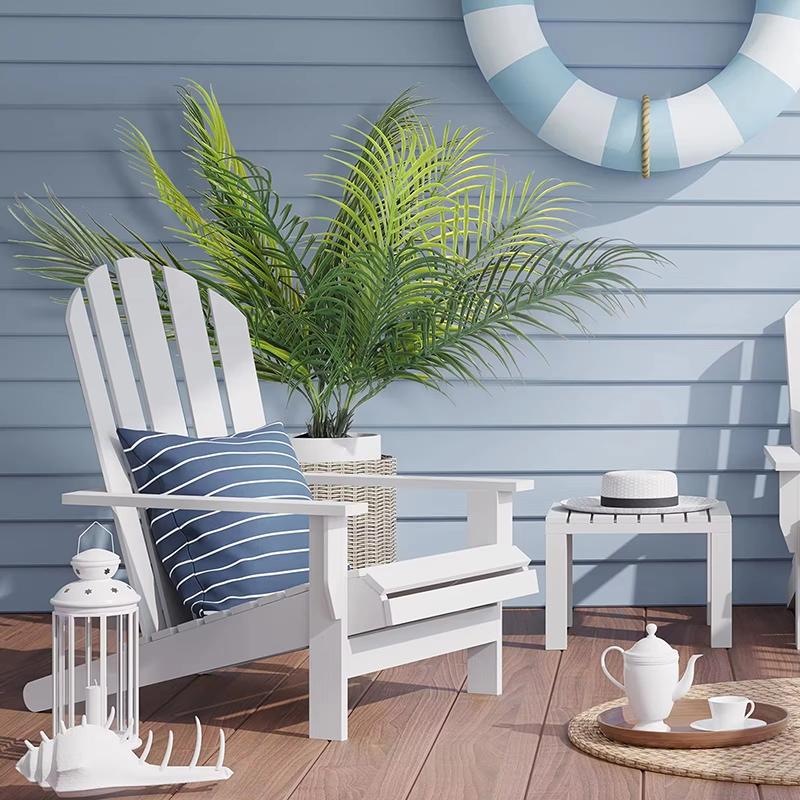 1Pcs Fake Sago Cycas Leaf Garden Decoration Realistic Artificial Plants Indoor and Outdoor Garden Ornament Simulated Fern Plants