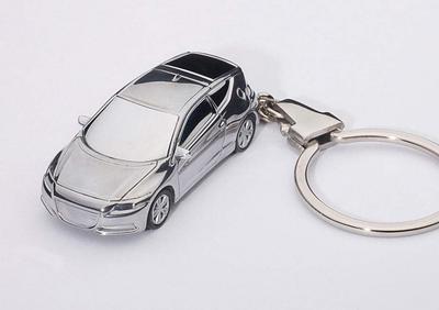 AUTOart 1/87 Scale Honda CR-Z Keychain (Aluminum) Finished Product