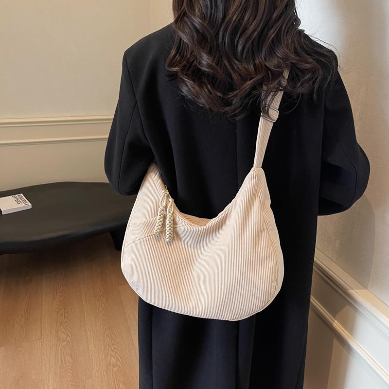 Сумка хобо женская сумка через плечо большая вместительная сумка для поездок на работу — фото 3