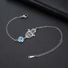 Dawapara Hamsa Evil Eye Bracelet Hand of Fatima Protection Talisman Good Luck Charm Stainless Steel Jewelry