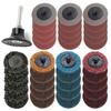 35pcs Sanding Discs 2" Type R Roll Lock Discs Pads Sanding Roloc Abrasives