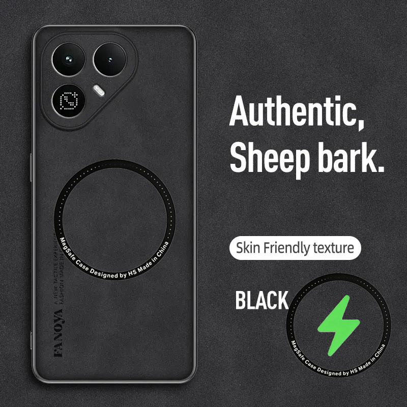 For Magsafe Case For Tecno Pova 8 5G 7 Ultra 7Pro 6 Neo PU Leather Shockproof Case For Pova 8 7 Magnetic Wireless Charging Cover