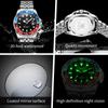 OLEVS Mens Watch Original Calendar Quartz Wristwatch Waterproof Luminous Business Men's Hand Clock Watches For Men