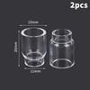 2Pcs TIG Welding Torch Stubby Gas Lens #4-12 Glass Set Professional Welding Tool Parts for WP17 WP18