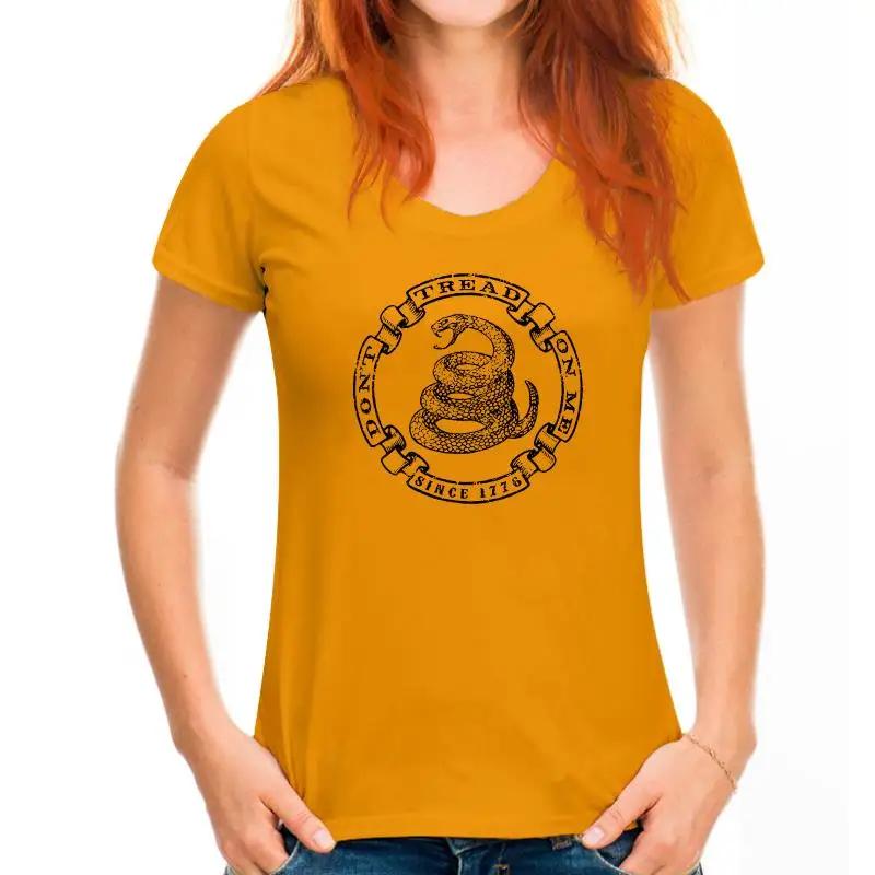 Good Quality T-Shirt Top Tees Tee Shirt Tops Cotton Fitness Tee DonT Tread On Me T Shirt Sweatshirt