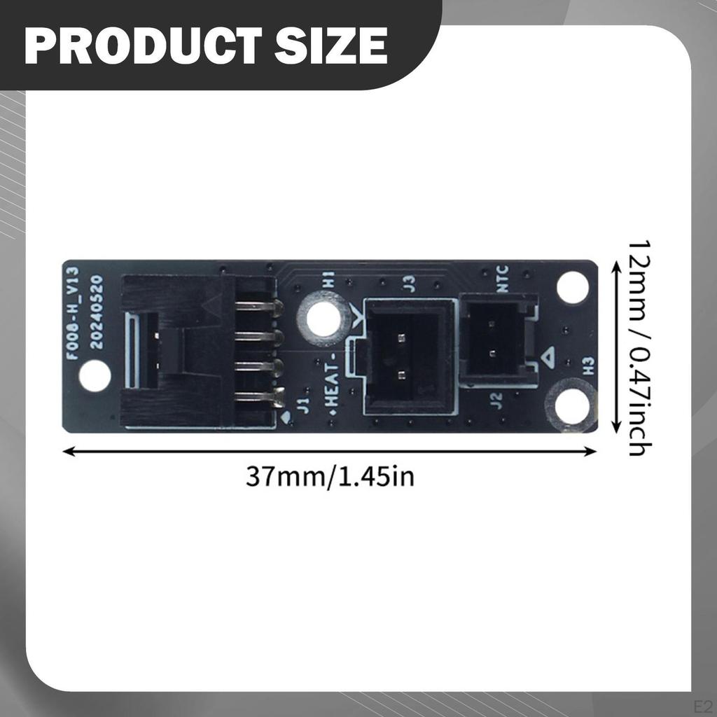 3D Printer Hotend Adapter Board Extruder End Spare Parts Sturdy Easy Install Professional