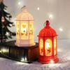 Christmas Lantern: Snowman and Santa Glowing Night Light Ornament