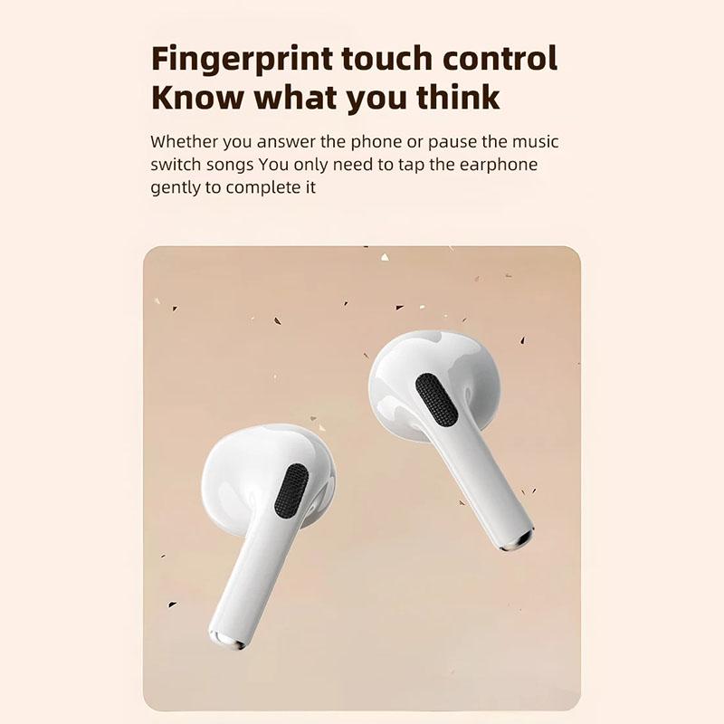 Mini In-Ear Wireless Earphones Digital Display HiFi Stereo Music Headset With HD Microphone Noise Cancel Low Latency