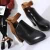 New Arrival Size 35-44 Women Boots for Autumn Large Size High Heels Ankle Boots Women Pumps Shoes Pointed Toe Booties WSH4190
