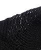 CARGOBROS FOR WOMAN Loose Punching Summer Knit (Black)