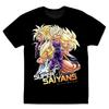Dragon Ball Trendy Hot Items Super Saiyan Unisex Tshirt Summer New Anime Printed Casual Parentchild Short Sleeved Shirt