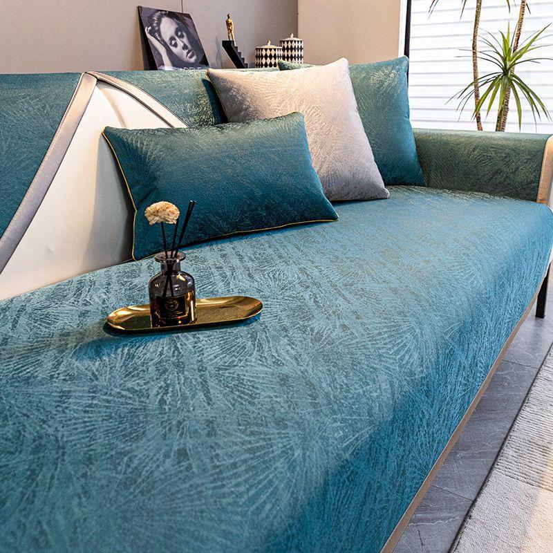 

New Sofa Cushion Cloth Non-Slip Seat Cushion Light Luxury Sofa Cover Four-Season Universal Cover Cloth Backrest Towel Seat Cushion 70*70cm