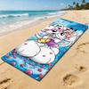 Schattige D-Diddl Cartoon Handdoek Voor Buiten Kamperen Strandhanddoek Super Absorberend Sneldrogende Zomerhanddoek