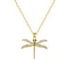 Design Animal Unique Zodiac Pendant Necklace With Zircon Stone  Fashionable O Chain Necklace For All