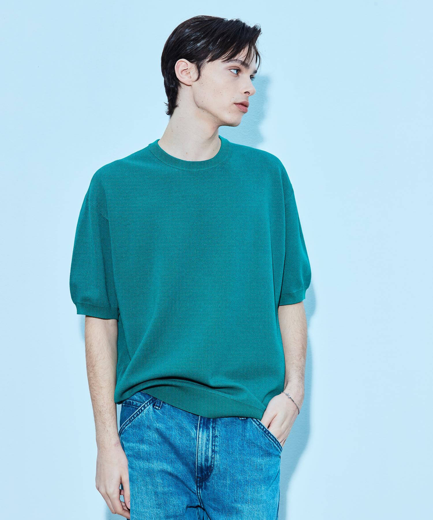 Le Dept Summer Cool Knit Pullover [Green] Green/S