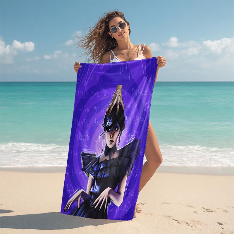 1Pc Dance Headless Body Beach Towel Microfiber Beach Towel Thin Absorbent For Beach Swimming Yoga Bath Sports 0917162