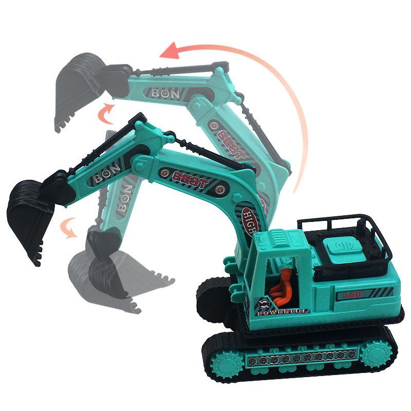 Engineering Diecast Toys for Boys Plastic Construction Excavator Kids Truck Children Vehicle Model Gifts
