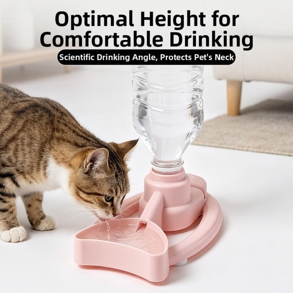Stable Base Cat Automatic Water Dispenser Large Capacity Pet Drinking Station Travel