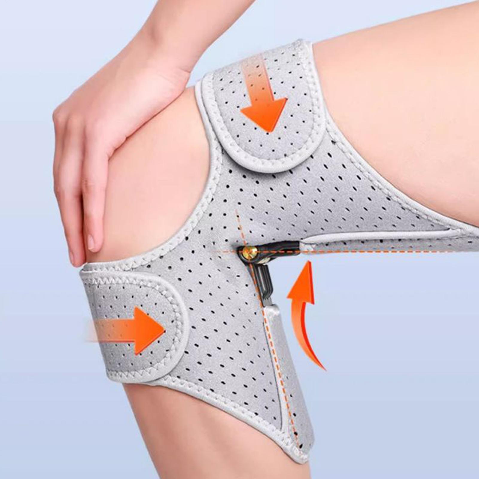 Spring Knee Brace Spring-Powered Joint Support For Climbing Stairs Portable Wrap Breathable Assistive Device For Exercise Stair CN